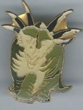 Placchette & Badge: Dinosaurier PIN – Usato da Zürich venduto da t24_de