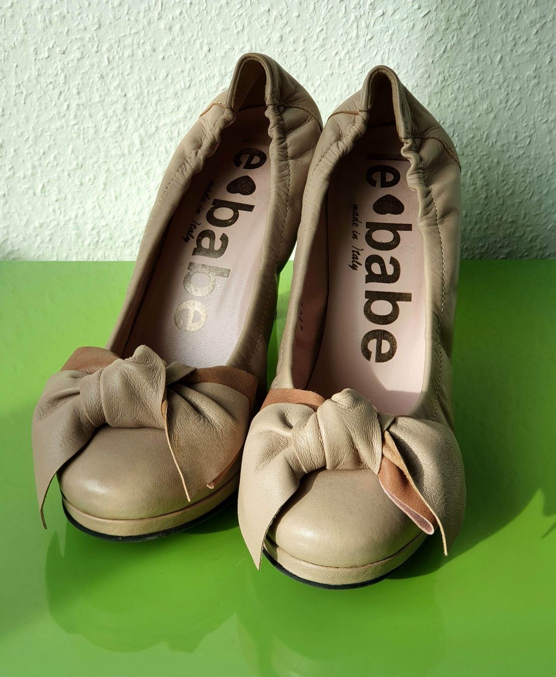 Scarpe da donna: Pumps Nappa Rosa Le babe Gr.39 – Usato da Zürich venduto da tachermann 5