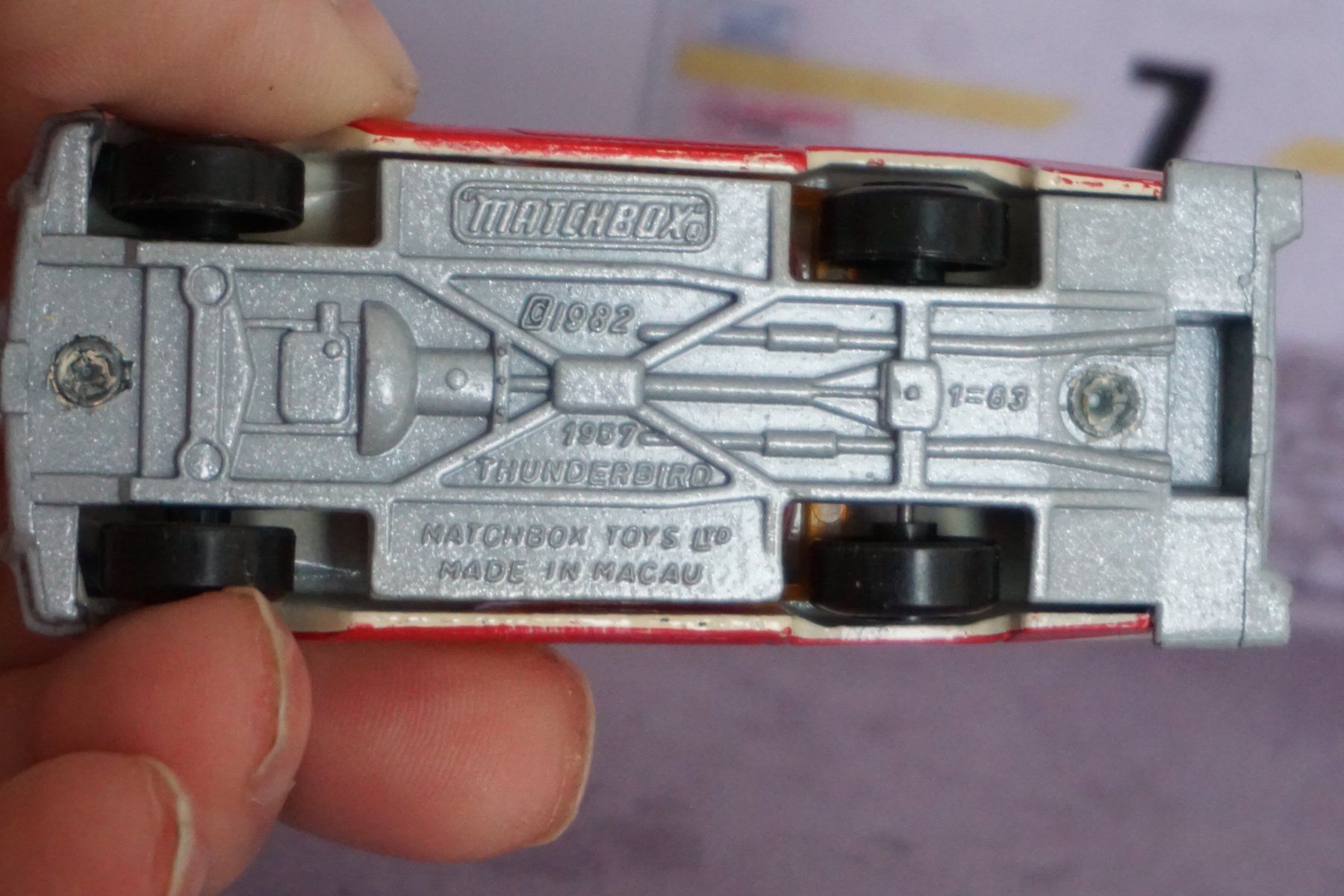 Matchbox Modellautos: Matchbox `57 Thunderbird ALT TOP !!!!!!!!!!!!!!!!!!!!! – Gebraucht aus Reiden von Doppeldecker69 5