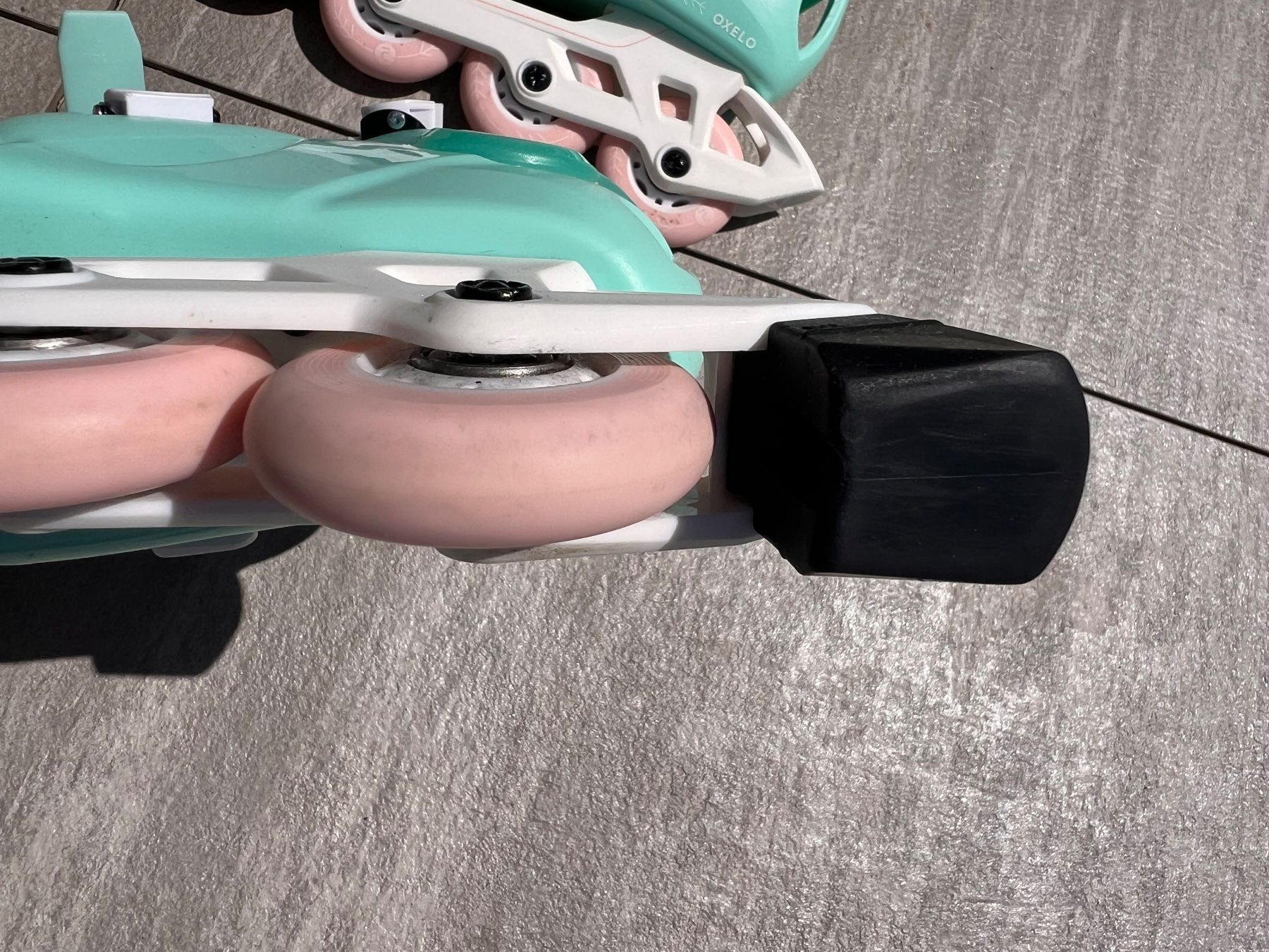 Decathlon Pattini in linea & Pattini a rotelle: Mädchen - Inlineskates - Rollschuhe – Usato da Ebertswil venduto da Arula7 1