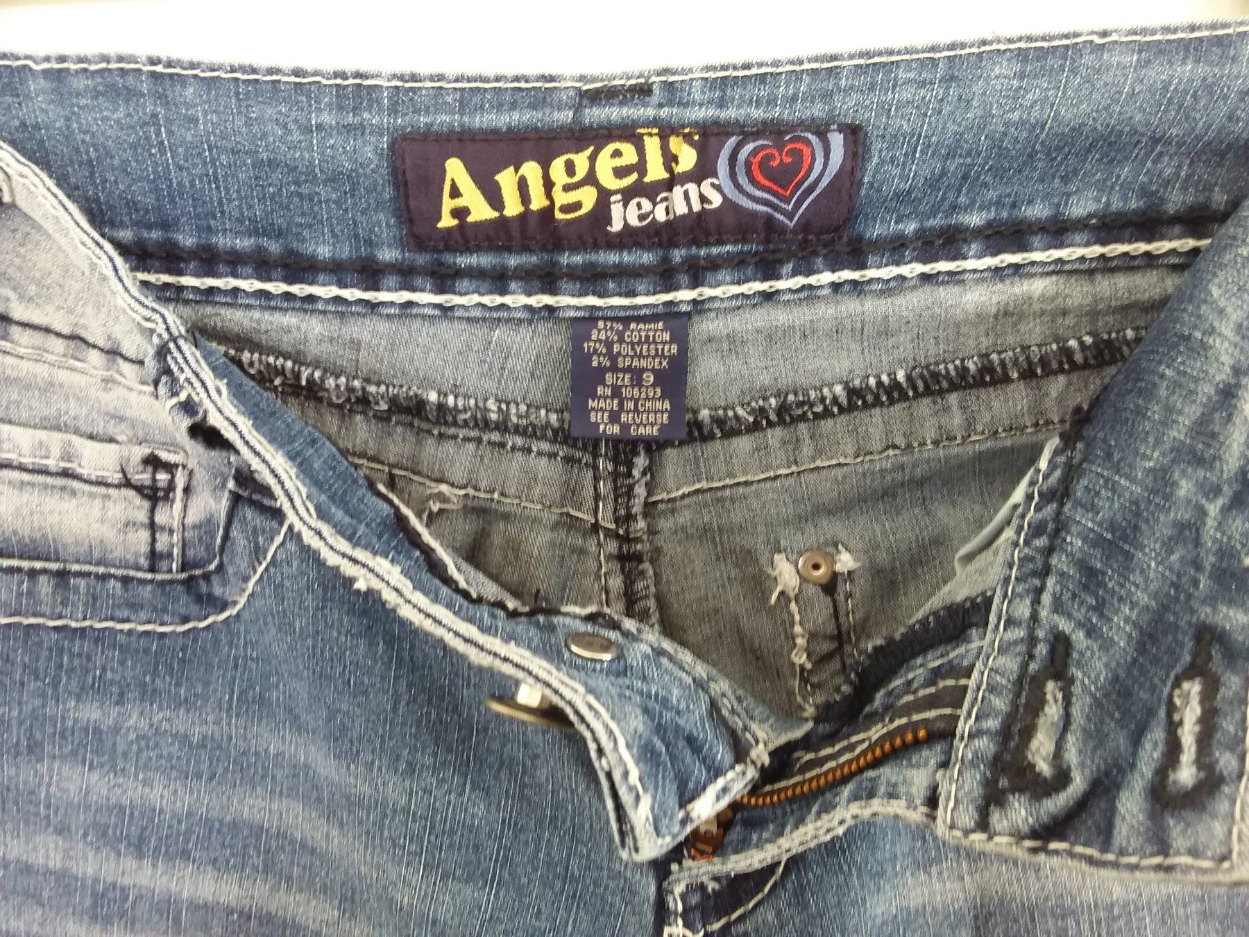 Angels Jeans: ANGELS Jeans mit Strass, Gr 9 / S – Usato da Immensee venduto da Btrutmann 3