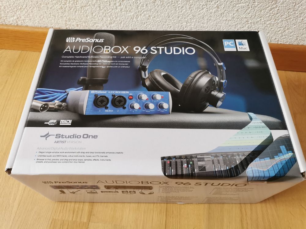 PRESONUS AudioBox 96 STUDIO inkl. Microphone Protection (Neu (gemäss ...
