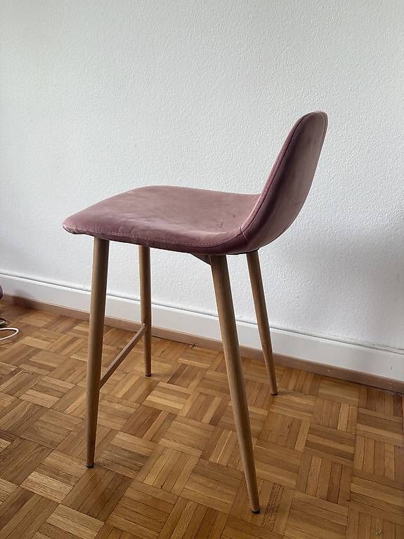Sedie: Chaise velours rose – Usato da Lausanne venduto da ori_jk5t 1