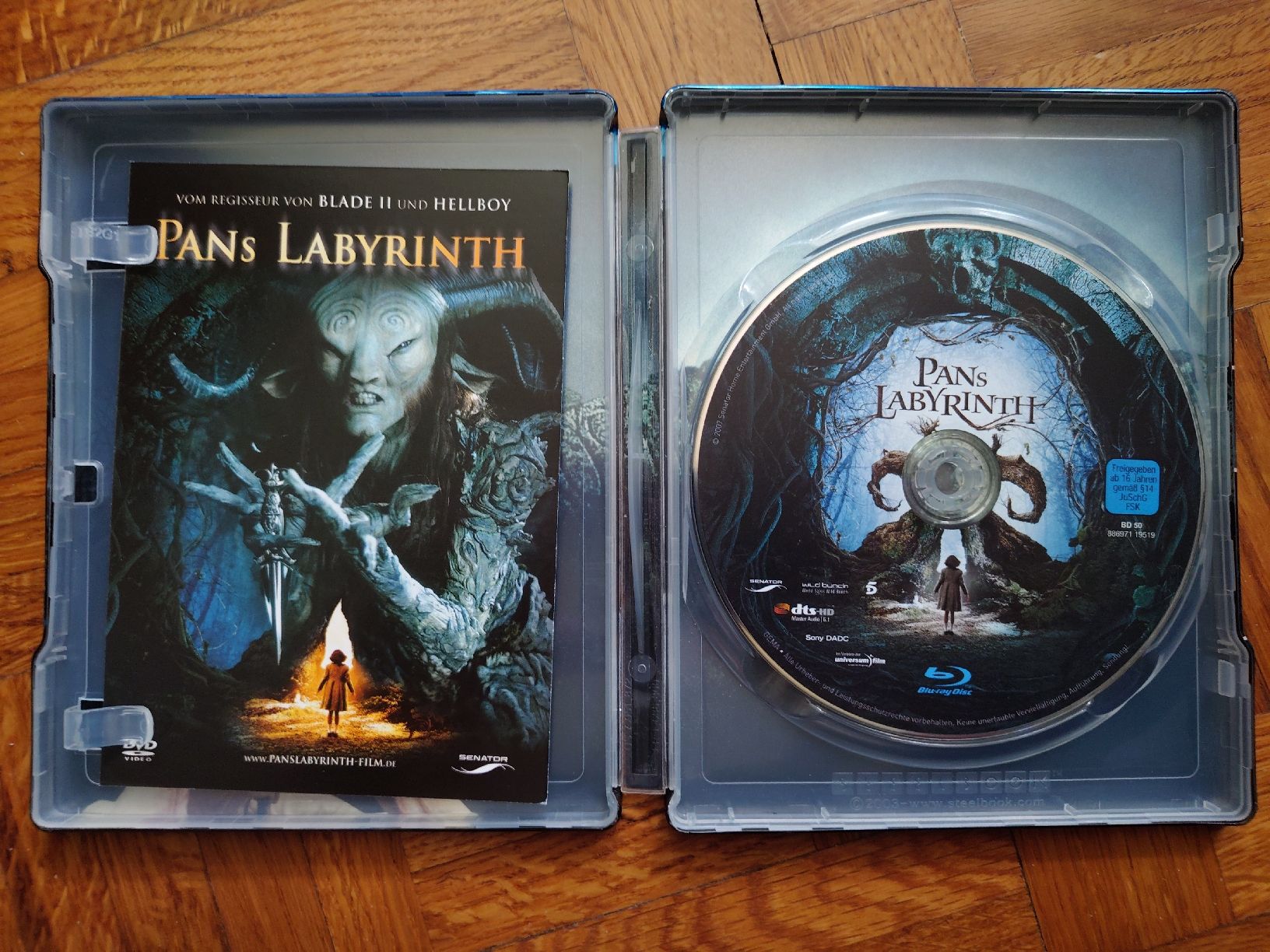 Tutti i DVDs: Pam's Labyrinth - Blu-ray - Steelbook – Usato da Yverdon-les-Bains venduto da Scottish_Blood 1