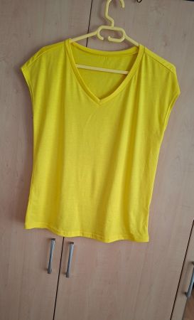 Damen Shirt gelb gr L Neuwertig