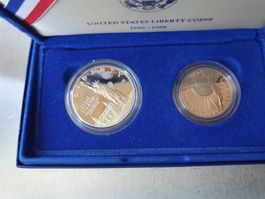 Silber United States Liberty Coins Proof Set 1986 USA