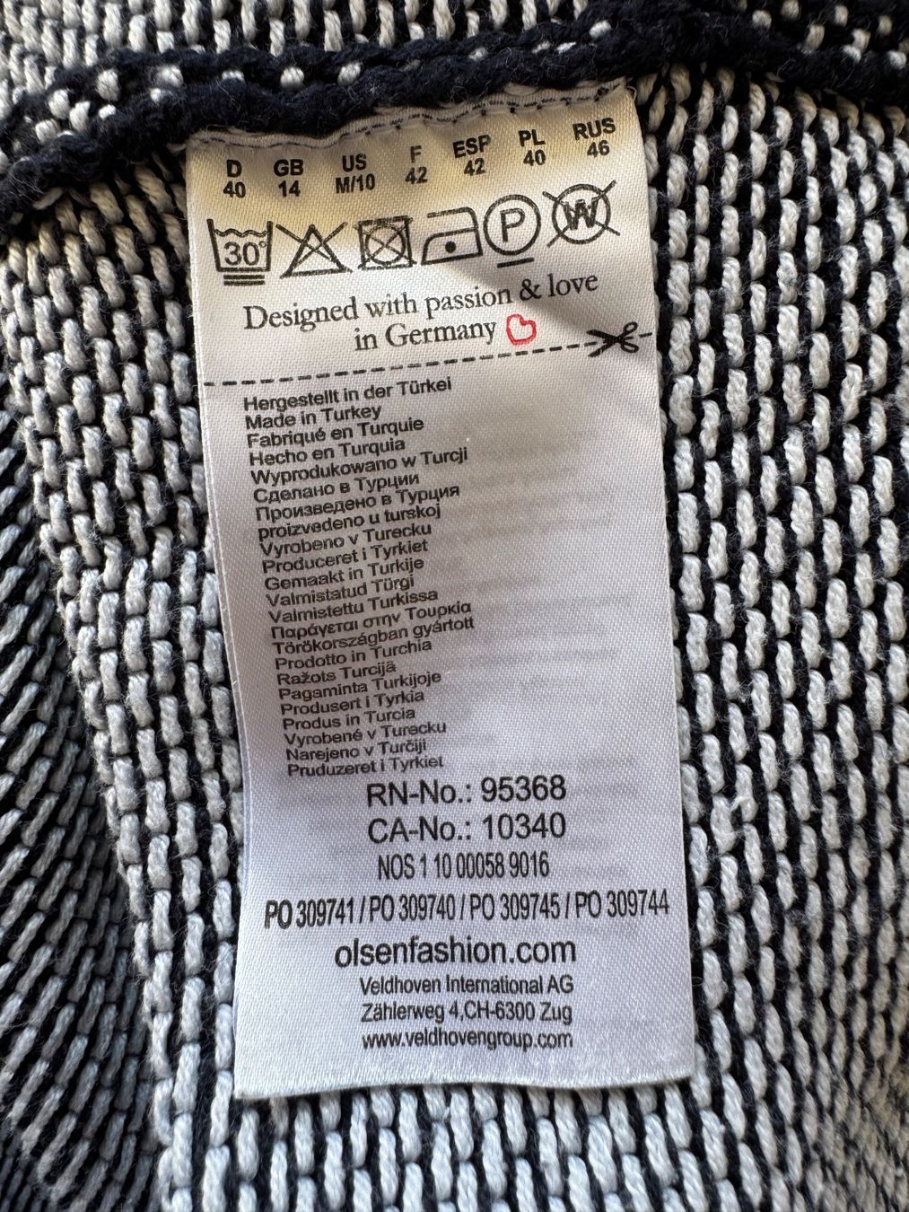 Maglioni & Felpe: Strickpullover Olsen, Grösse 40 – Nuovo (secondo la descrizione) da Niederhasli venduto da Erwied 2
