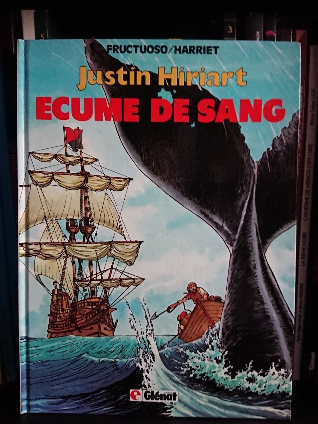 Fumetti: Justin HIRIART - écume de sang EO – Usato da Farvagny-le-Grand venduto da LaCaverne