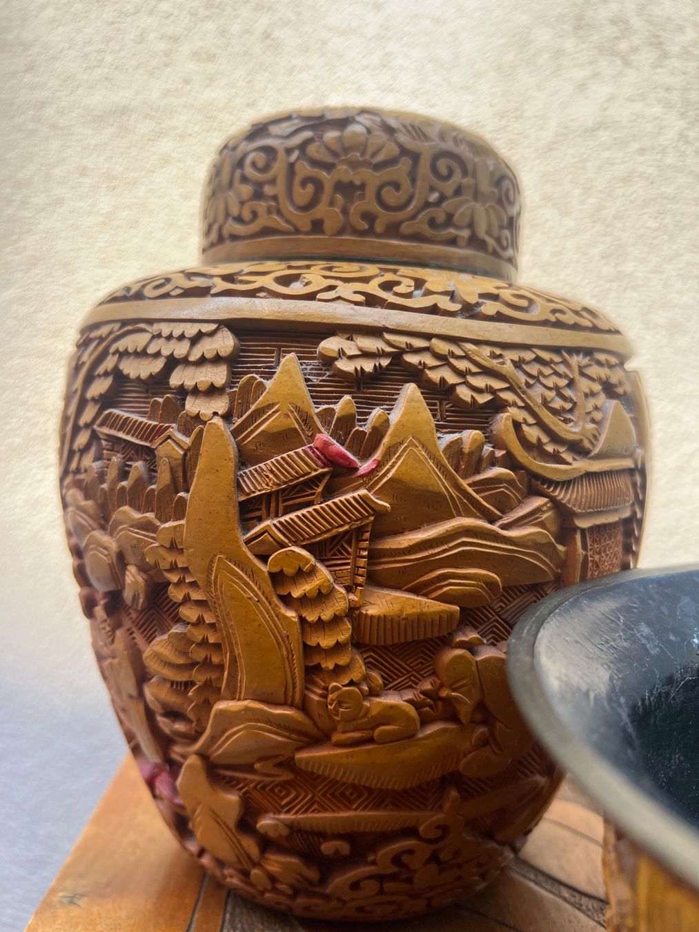 Vasen & Gefässe: Chinesische Vase und Schale – Gebraucht aus Riva San Vitale von AM25 1