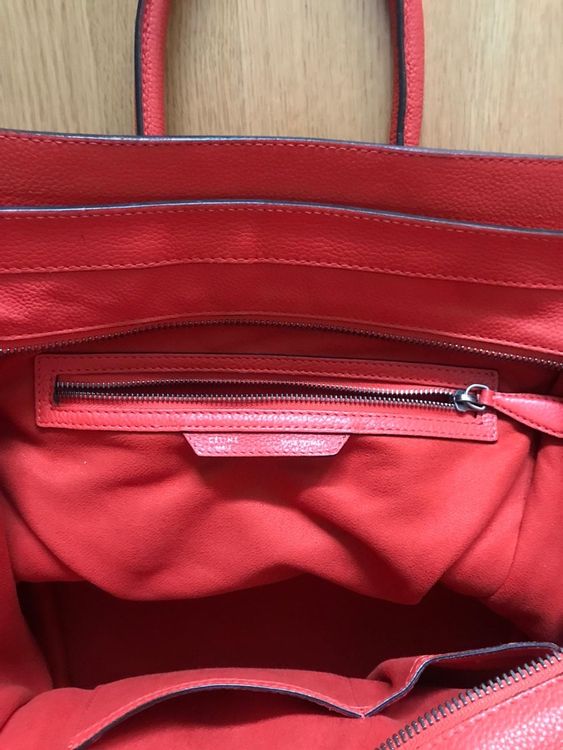 Large Celine Handtasche, Modell Luggage Phantom, Leder (Gebraucht