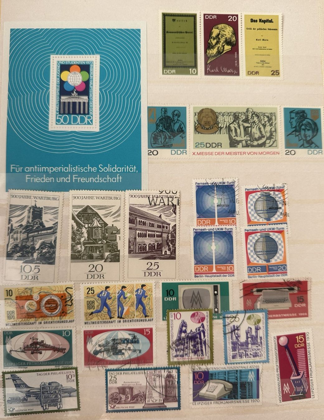 Tutti i francobolli: Briefmarken DDR – Nuovo (secondo la descrizione) da Solothurn venduto da Miracle11