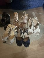 5 Paar Sandalen mit Absatz, Gr 37 38 tommy Hilfiger Zara ecc