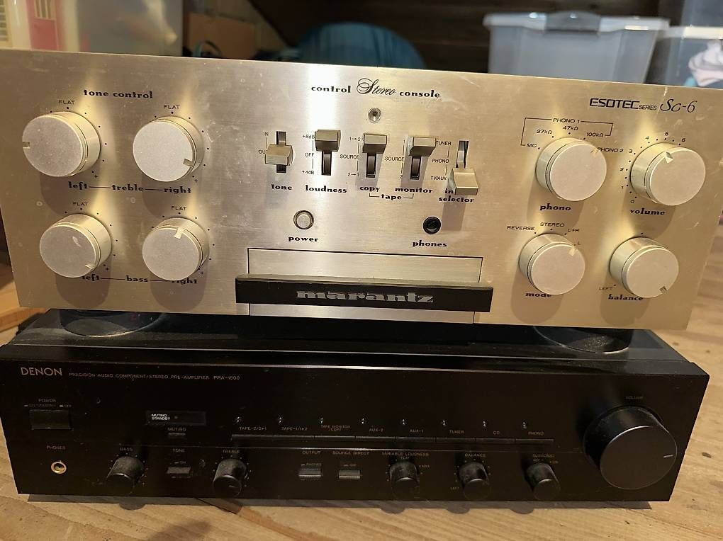 Verstärker: Marantz Esotec SC-6 & Denon PRA – Gebraucht aus Aarau von Soleil-sole