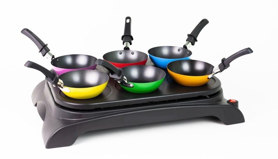 Padelle: Crêpe & Wok party set – Nuovo e nell'imballaggio originale da Zürich venduto da ann_qyk6 1