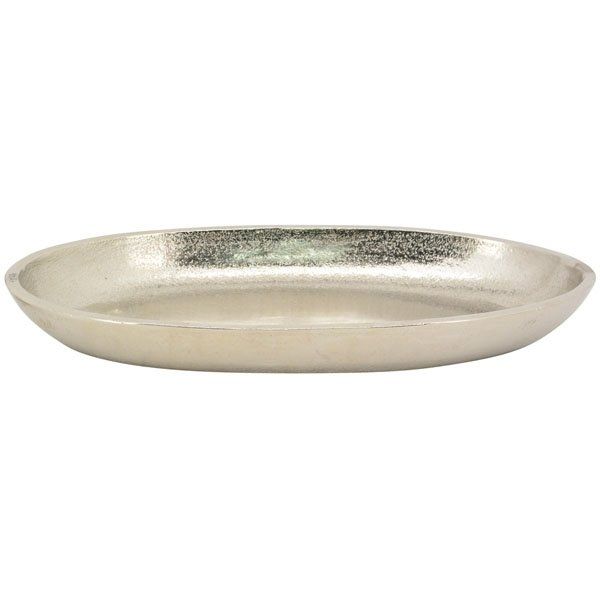 Piatti di portata: Schale Tablett oval/Aluminium/NEU – Nuovo e nell'imballaggio originale da Volketswil venduto da rubin74
