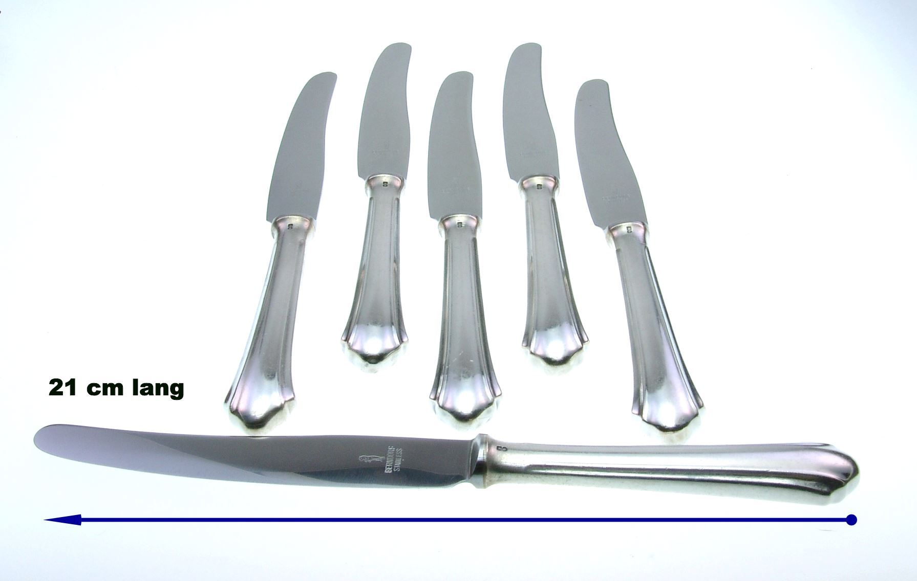 Berndorf Besteck: 6 Messer 90 er Silber Berndorf – Gebraucht aus Langenthal von Sherkaan 2