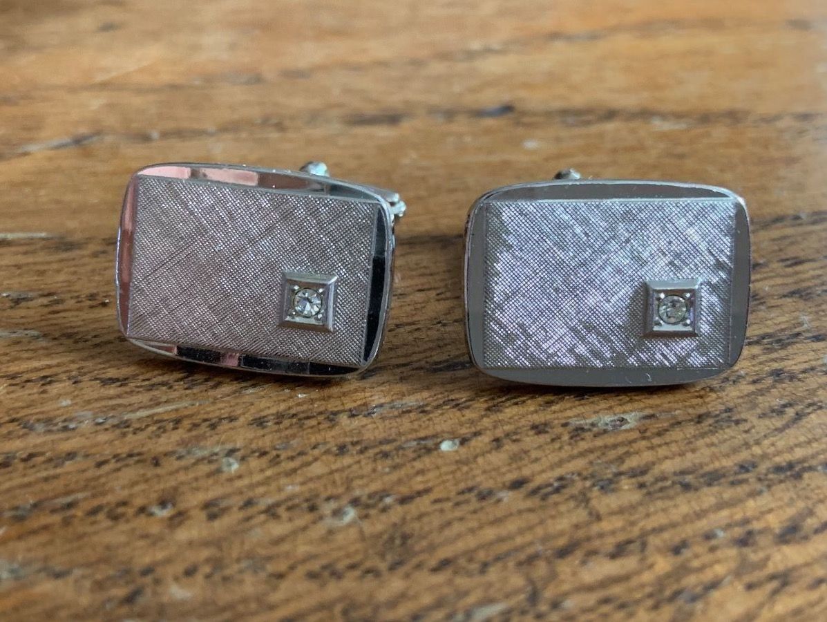 Gemelli: Manschettenknöpfe mit glitzerstein! – Usato da Dittingen venduto da Bijoubelle 3