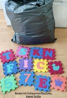 Kleine Schaumstoffpuzzles
