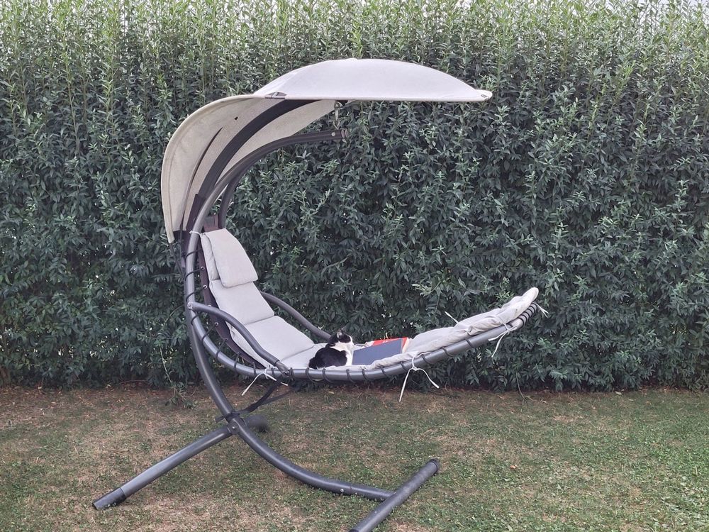 Outdoor Doppel Hängeschaukel Kissen Lila - Weiches Sitzkissen Für Hängematte Und Schaukelstuhl