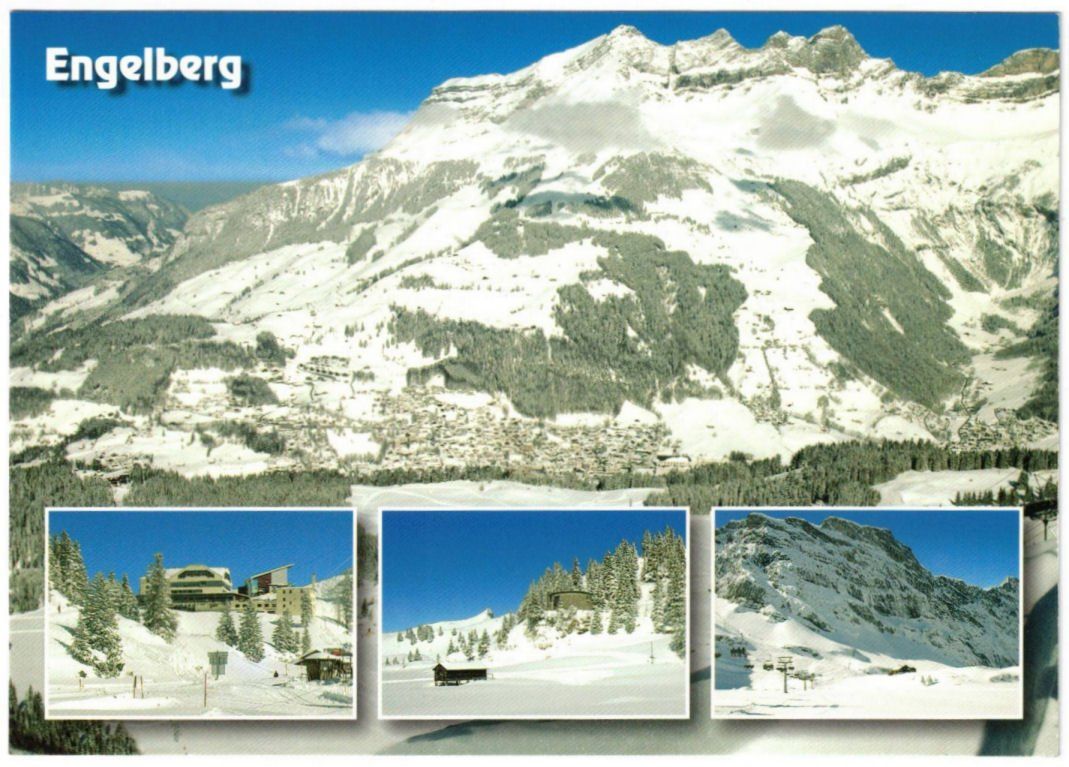 Cartoline postali: Engelberg - 4 Bild AK – Usato da Binningen venduto da Mountainrider