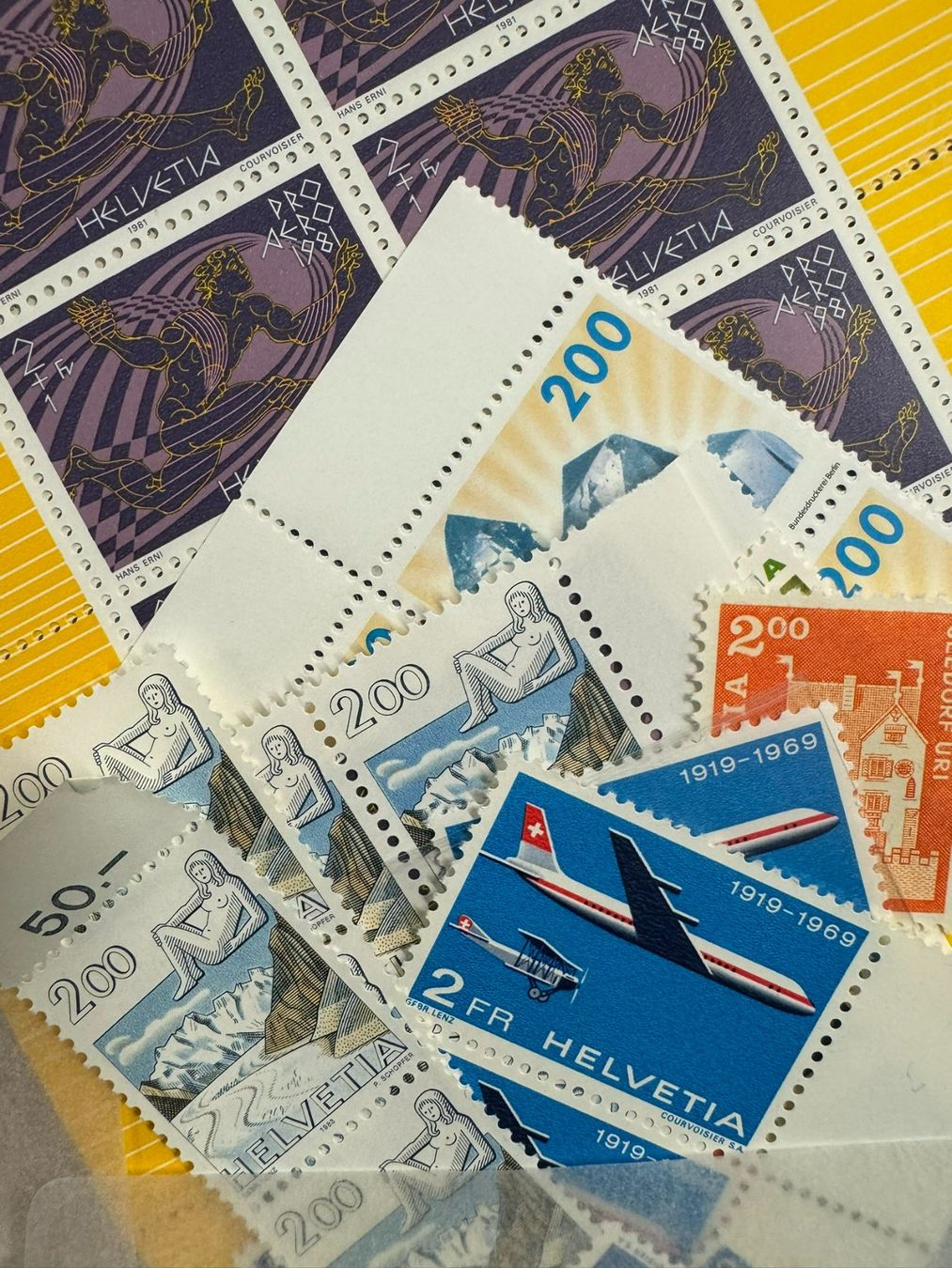 Tutti i francobolli: Frankaturgültige Schweizer Briefmarken – Nuovo (secondo la descrizione) da Brittnau venduto da trouvaille02 7