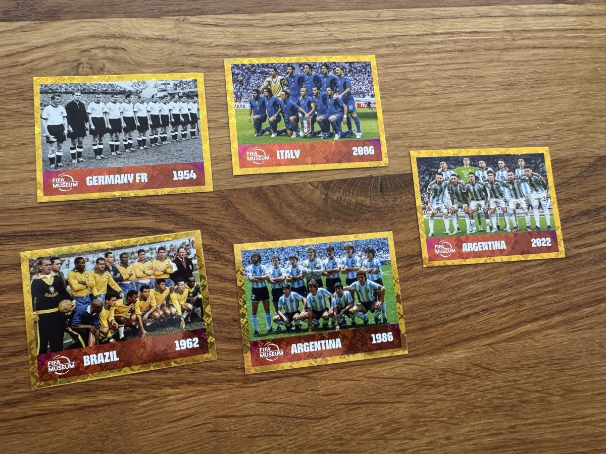 Panini Carte collezionabili: 5x FIFA WM 2026 Sticker – Nuovo (secondo la descrizione) da Hagendorn venduto da faata01