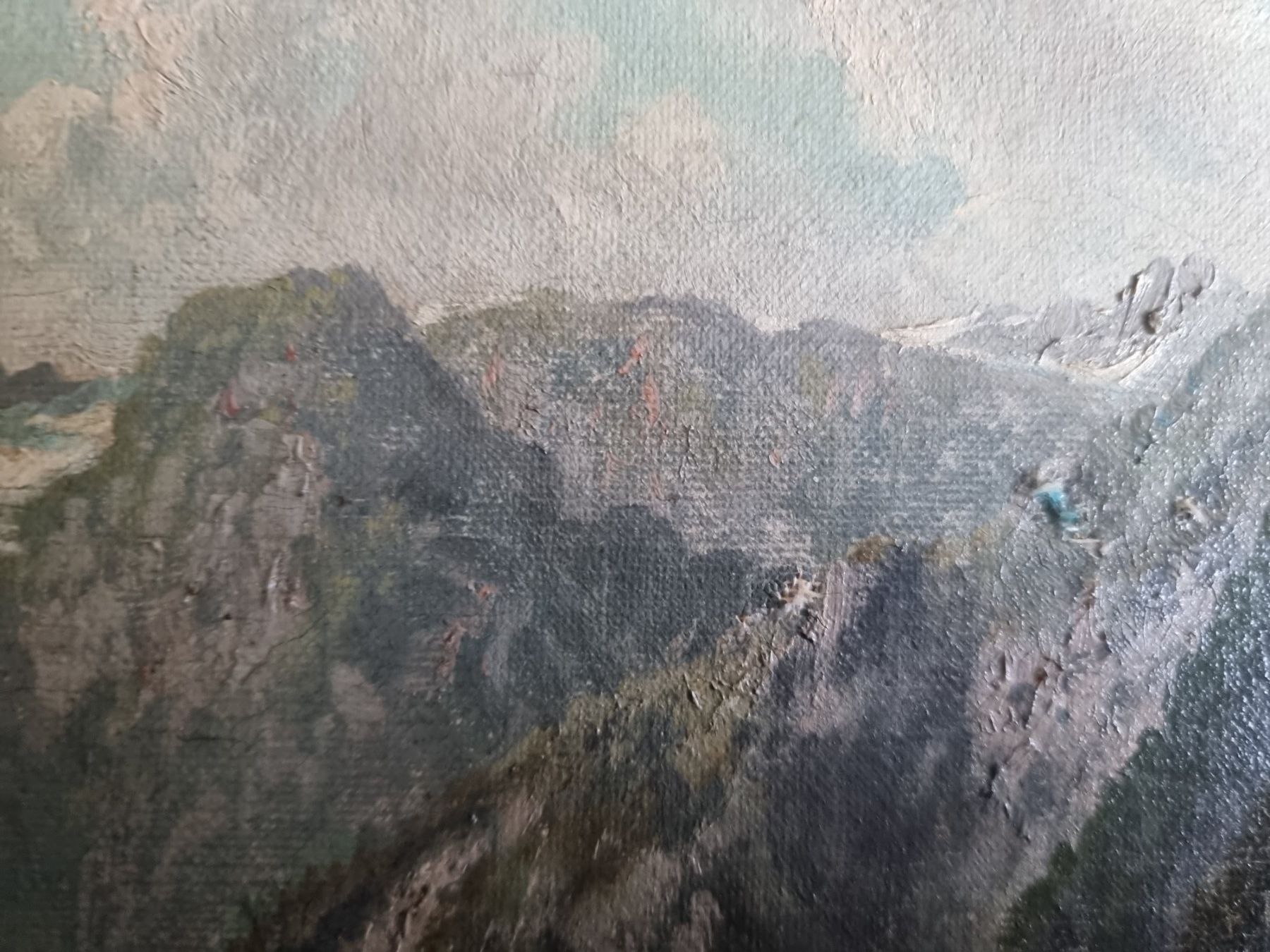 Dipinti: GEMÄLDE OEL/LEINWAND MIT RAHMEN 45X35CM – Usato da Gersau venduto da grafik-kunst 2