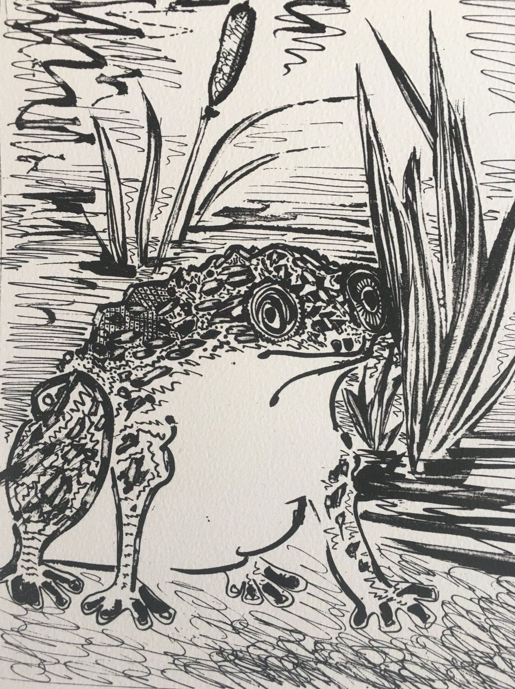 Grafica & Litografie: Pablo Picasso BUFFON ZYKLUS "Le Crapaud" – Usato da Nennigkofen venduto da Sommersonnen 4