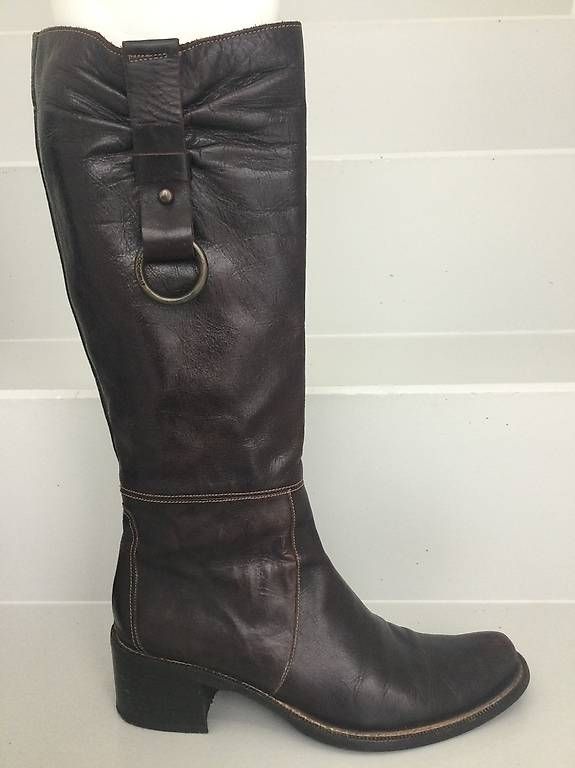 Coccinelle Scarpe da donna: Coccinelle Lederstiefel Gr. 38 – Usato da Riehen venduto da Sina13