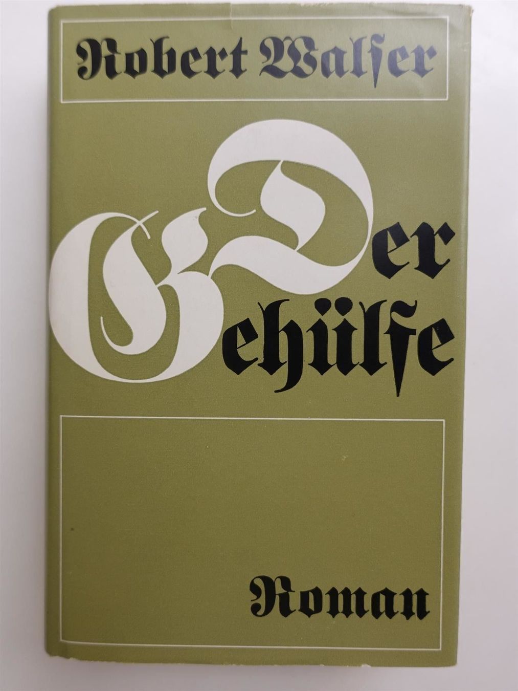 Libri: Rober Walser: Der Gehülfe, 1955 – Usato da Gutenswil venduto da Optico 1