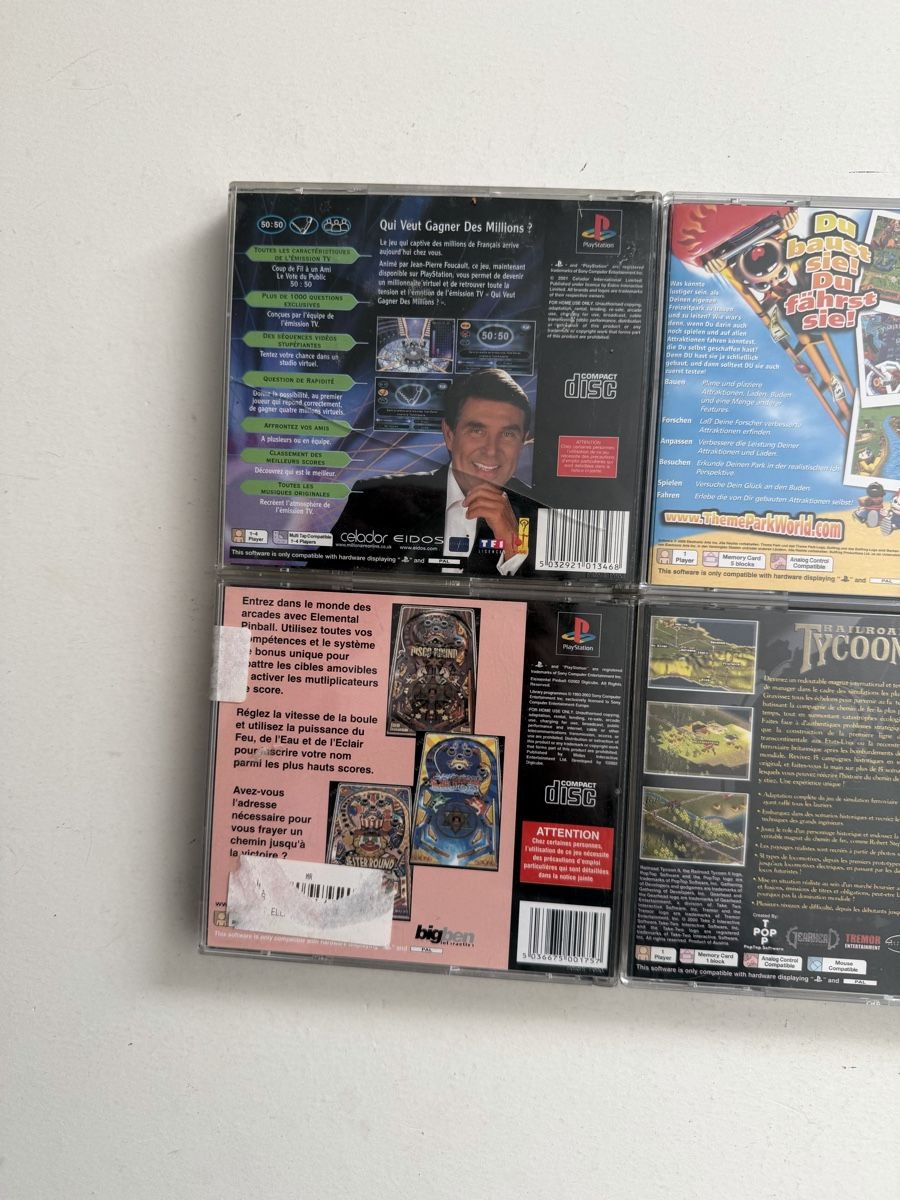 Spiele: Lot 5 jeux PlayStation 1 – Gebraucht aus Genève von sho_67qj 2