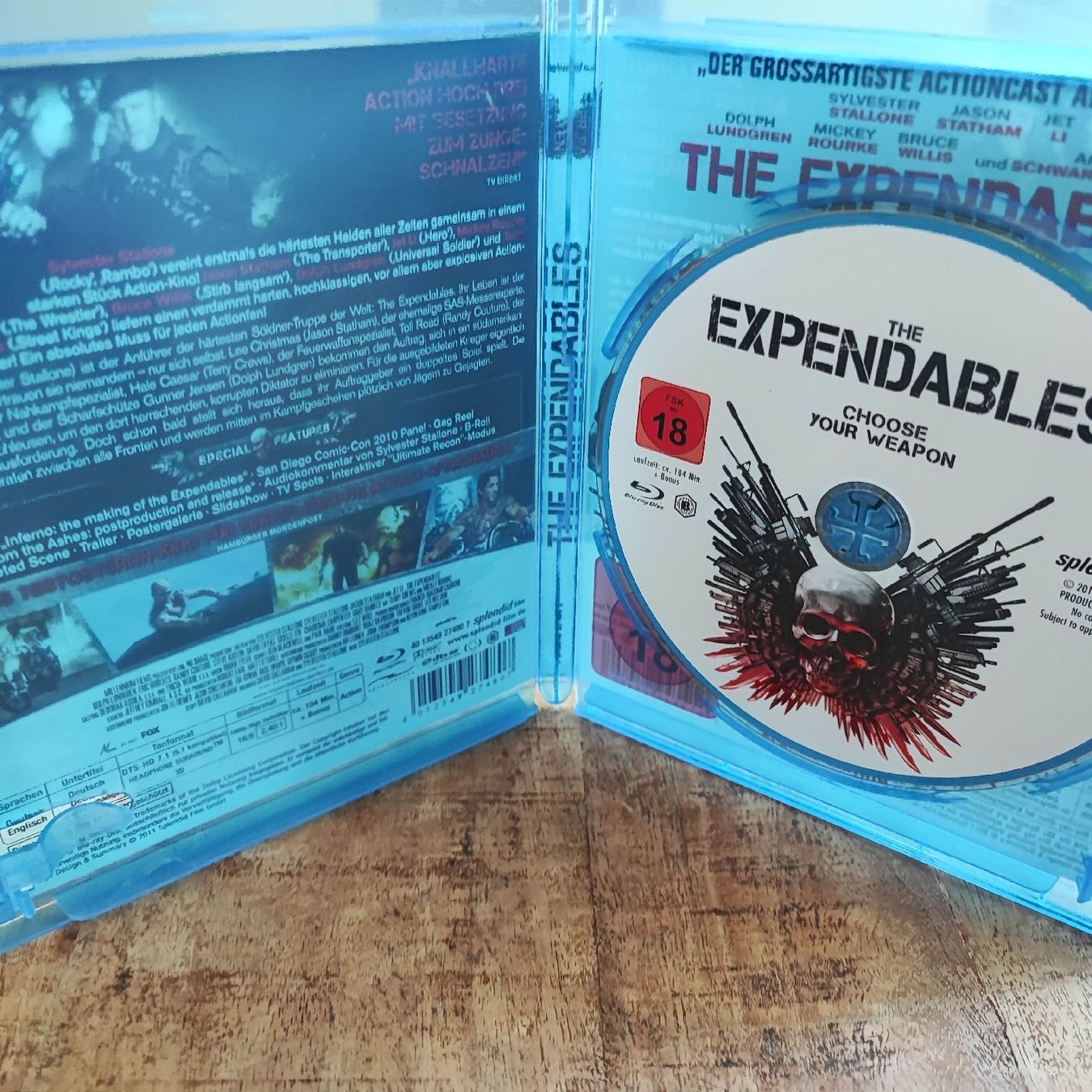 Tutti i DVDs: The Expendables Blu-ray Special Edition – Usato da Dübendorf venduto da kb86_MOVIE 2