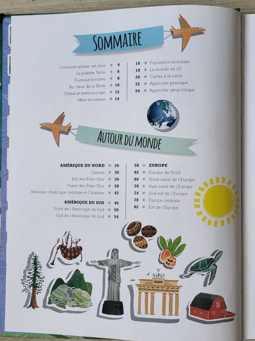 Libri: Livre - Atlas du monde – Usato da Sembrancher venduto da Jbc71 2
