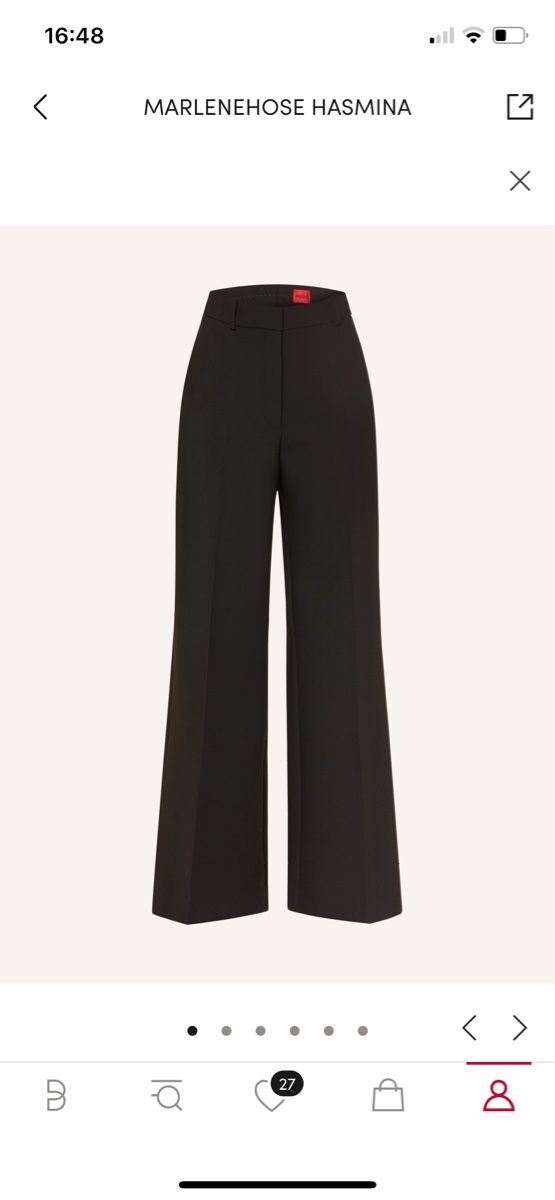 Hugo Boss Pantaloni: Hugo Boss Marlenehose 36 – Nuovo (secondo la descrizione) da Herrliberg venduto da spunggi