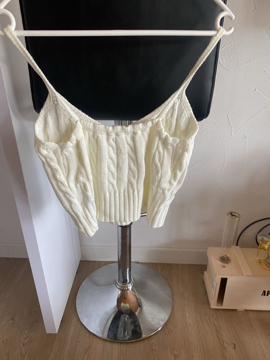 Tops: Strick Top Cremeweiss Grösse M neuwertig – Neu und originalverpackt aus Steckborn von Amandabraun96 3