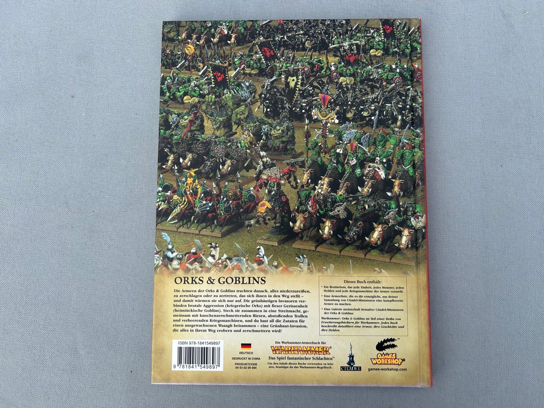 Bücher: Warhammer - Armeebuch Orks & Goblins - 8. Edition – Neu (gemäss Beschreibung) aus Biberstein von Lou13lou 1