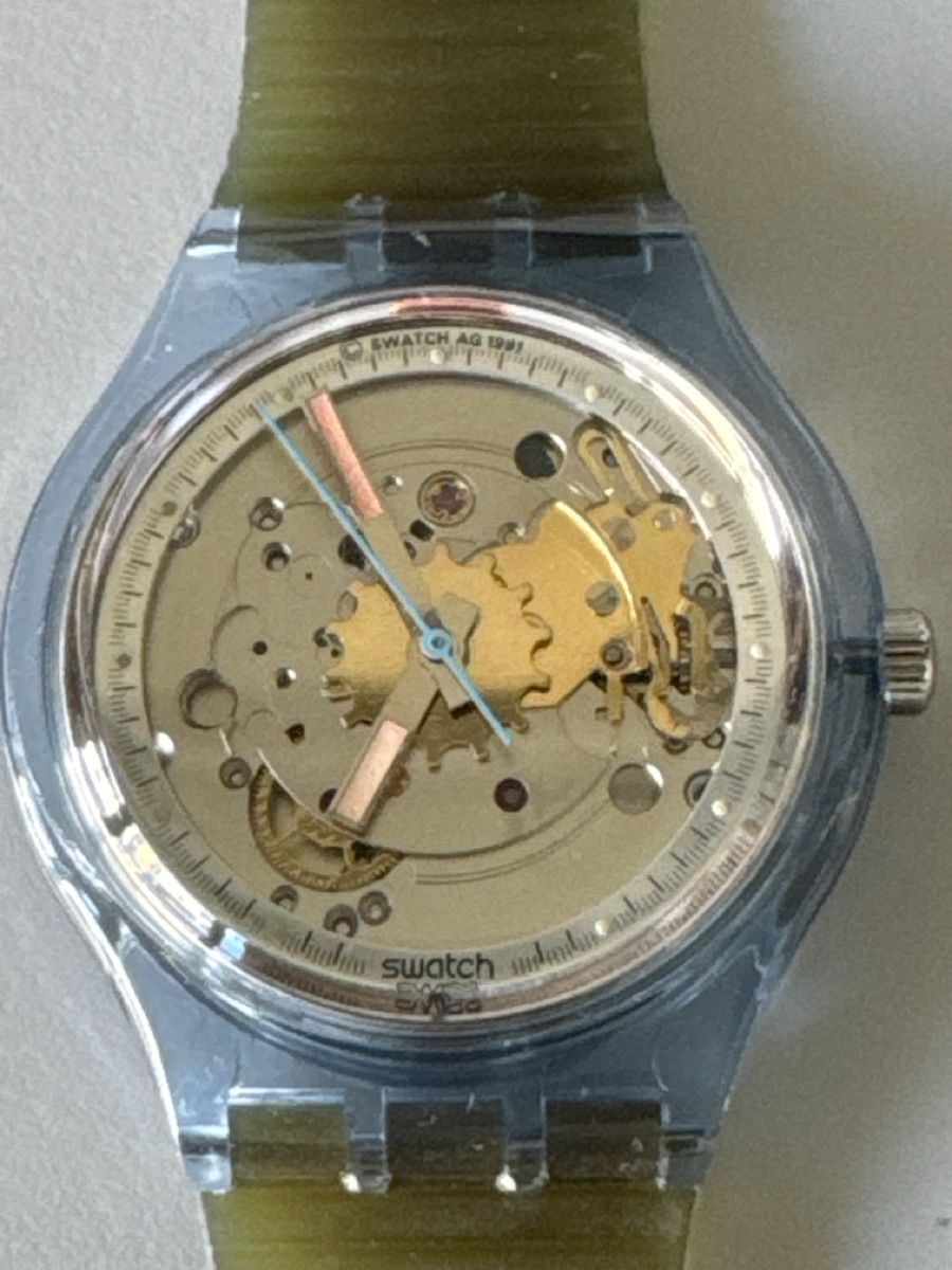 Swatch Orologi: Swatch Automatic 1991  SAN100  Blue Matic – Usato da Zürich venduto da Smarties13 2
