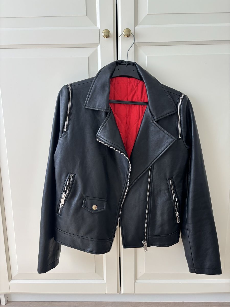 Giacche: Mango M size Leather Vegan Jacket NP: 120.- – Nuovo (secondo la descrizione) da Horgen venduto da len_qjz9 2