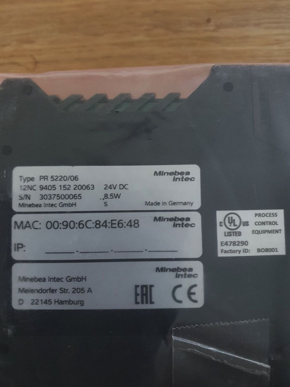 Componenti elettronici: Wägeelektronik PR 5220/06 – Nuovo e nell'imballaggio originale da Römerswil LU venduto da cfm_j789 1