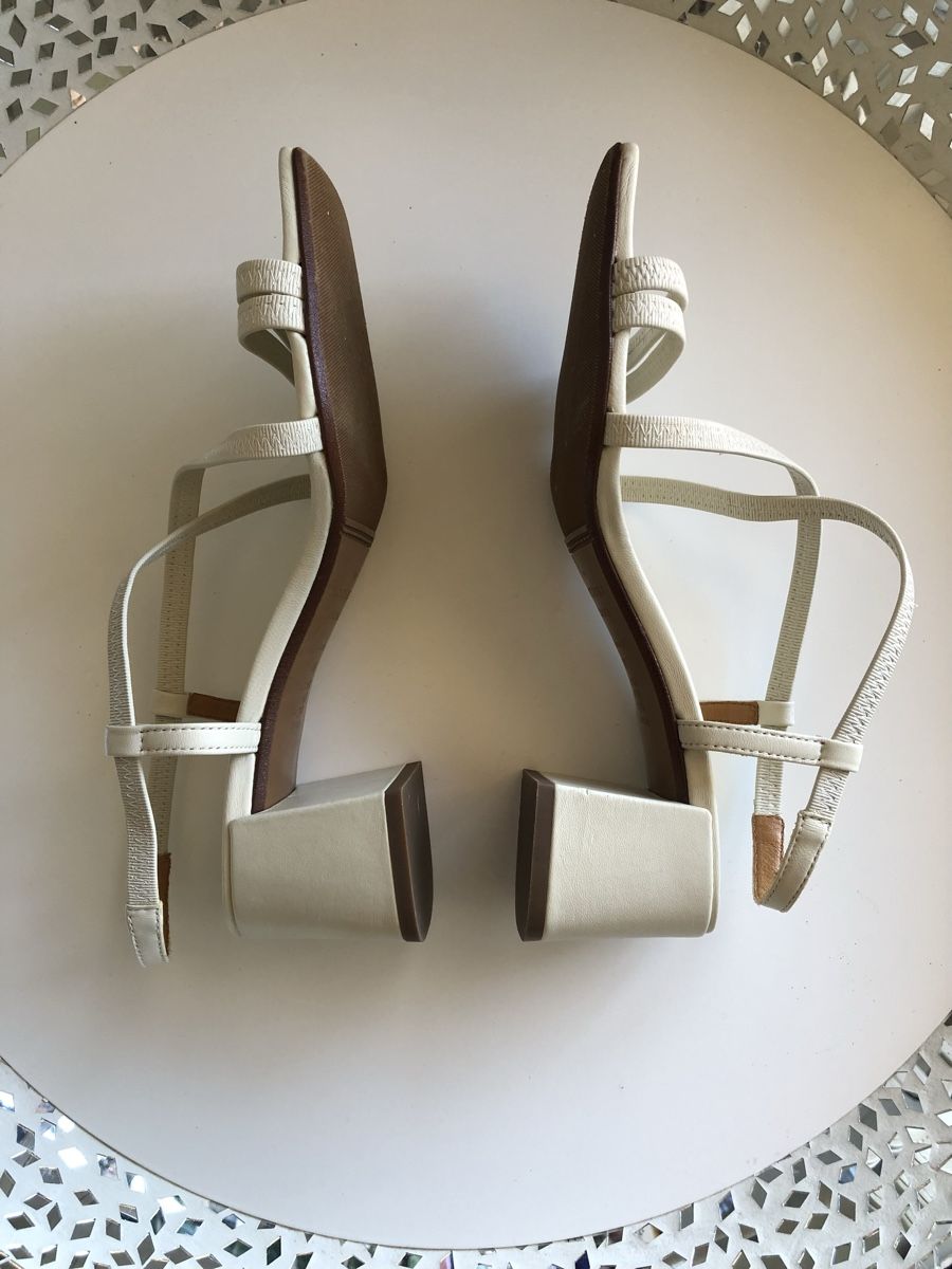 Sezane Scarpe da donna: Sandales cuir écru Sézane – Nuovo (secondo la descrizione) da Clarens venduto da ale_yc7t 4