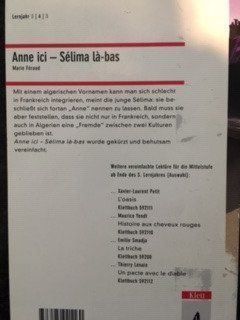 Libri: Anne ici - Sélima là-bas – Usato da Hinteregg venduto da Carimba90 1