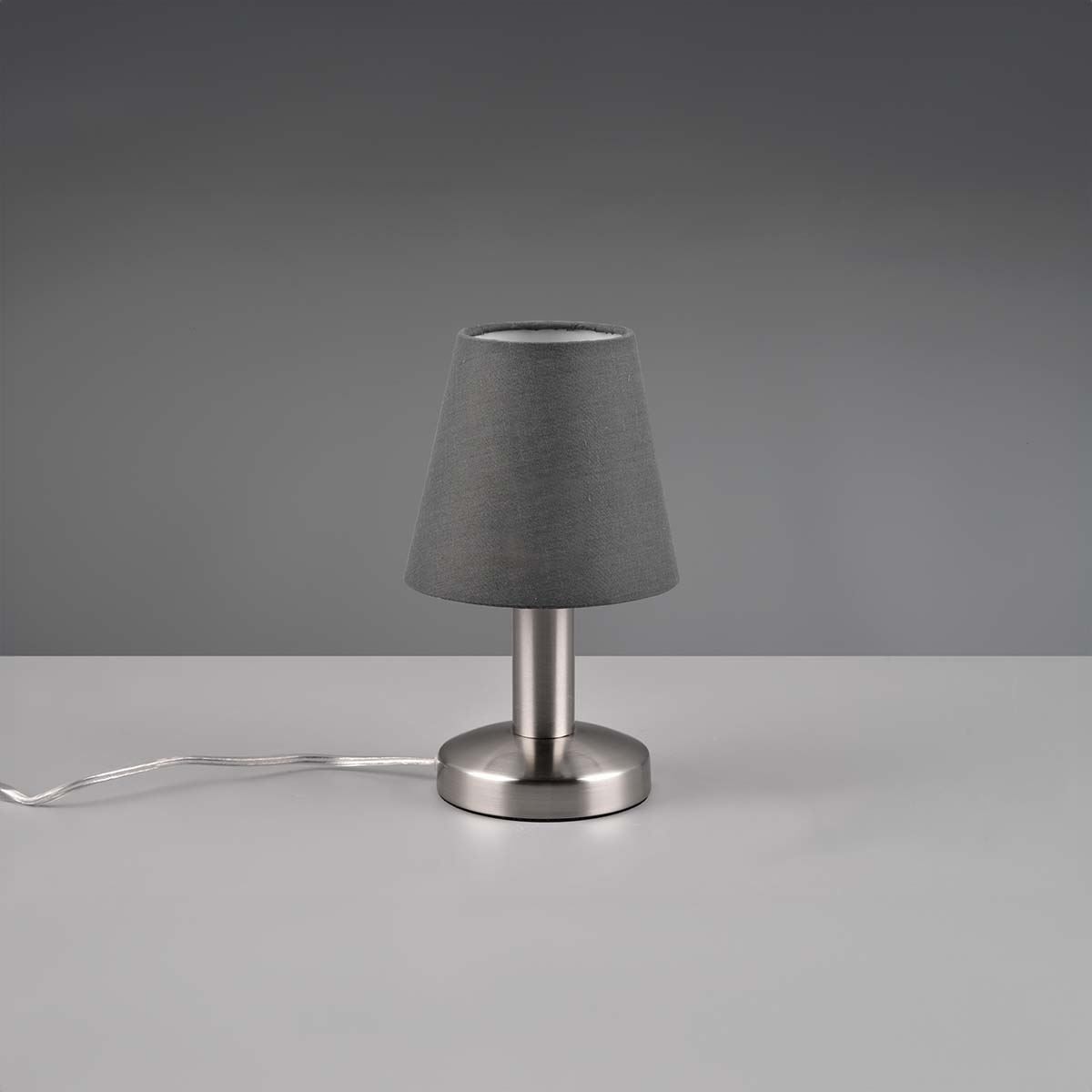 Lampade: Tischleuchte, Stoffschirm, 24 cm Höhe – Nuovo (secondo la descrizione) da Kreuzlingen venduto da Smart-Light 1