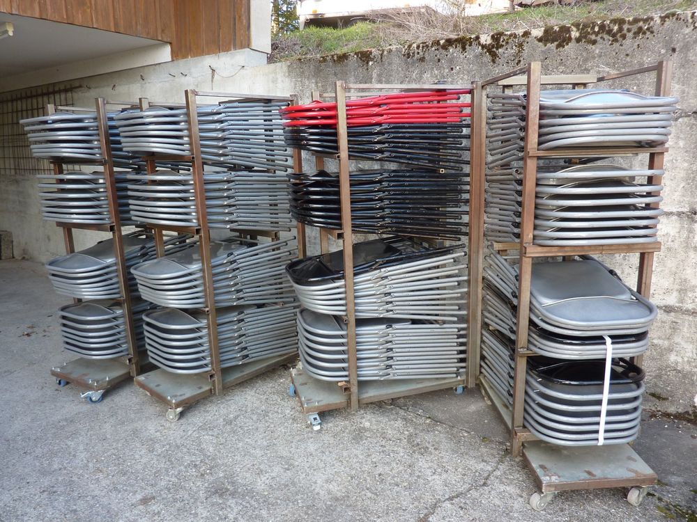 80 klappbare Stühle Gartenstühle Balkonstühle Klappstühle 4