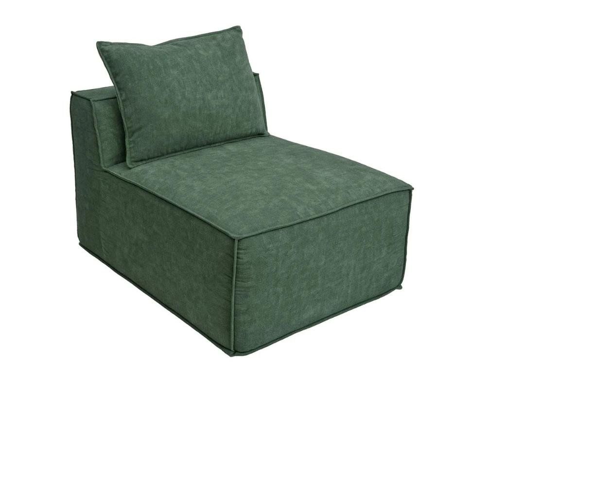 Divani: L-Sofa Lounge-Couch mit Ottomane grün - Gratis Versand – Nuovo e nell'imballaggio originale da Kleinwangen venduto da Maluwa_GmbH 4