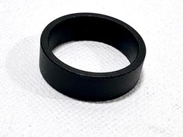 1 1/8 ZOLL ALUMINIUM SPACER FÜR STEUERSATZ 10mm SCHWARZ MATT