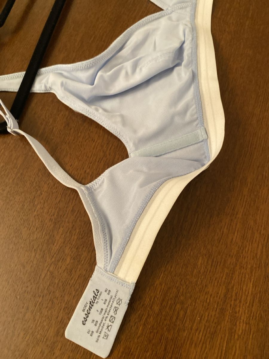 Tchibo Sonstige Unterwäsche: Büstenhalter hellblau Grösse 85B Body essentials Tchibo – Neu (gemäss Beschreibung) aus Illnau von Sniwi67 3