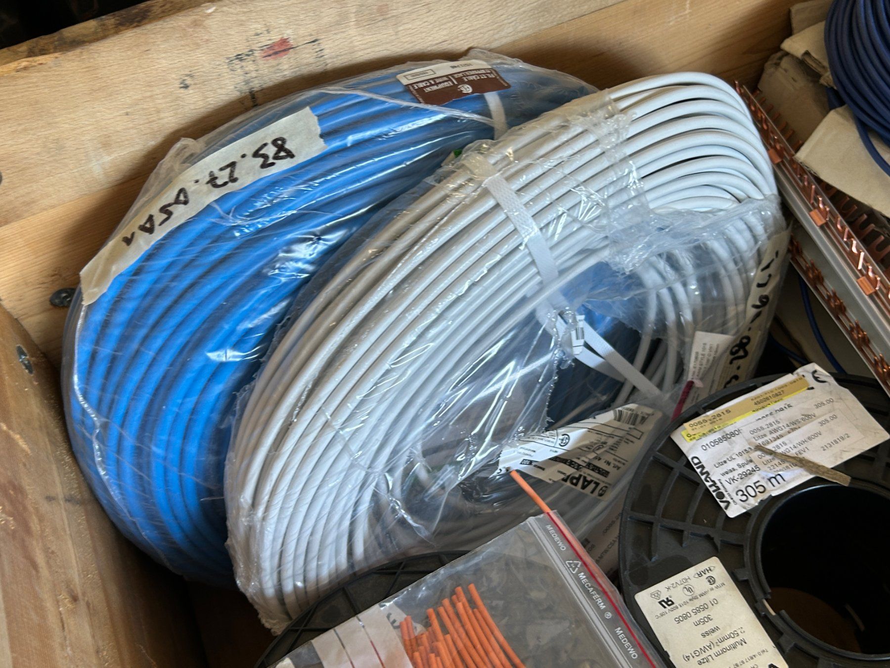Cavi: Posten Kabel und Litzen - Kupferkabel – Nuovo (secondo la descrizione) da Zofingen venduto da Maschinenfabrik 7