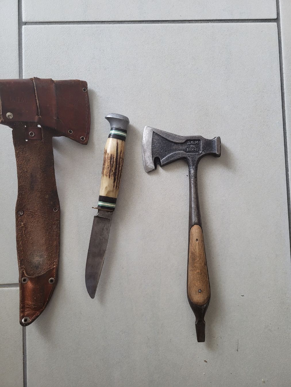 Zubehör: Jagdmesser mit Beil, Vintage – Gebraucht aus nunningen von mic_88k2 2