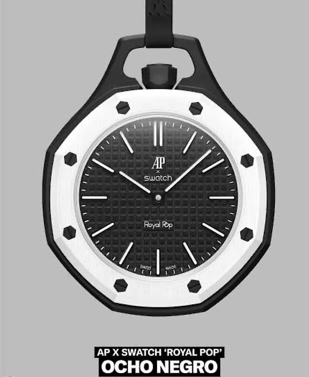 Montres: Swatch X AP - Royal Pop - Ocho negro – D'occasion à Carouge GE par mvi_8xfx 2