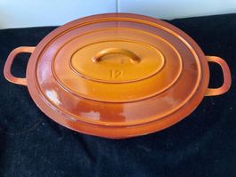 ovale, Gusseiserne Pfanne Holland 12